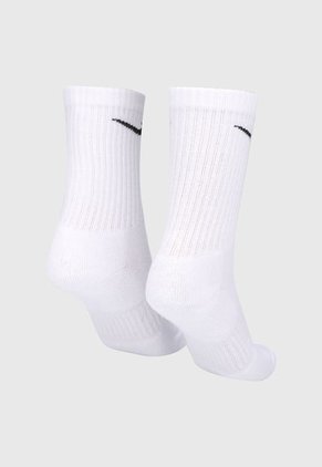 Medias X6 Blanco-Negro Nike Everyday Cushioned