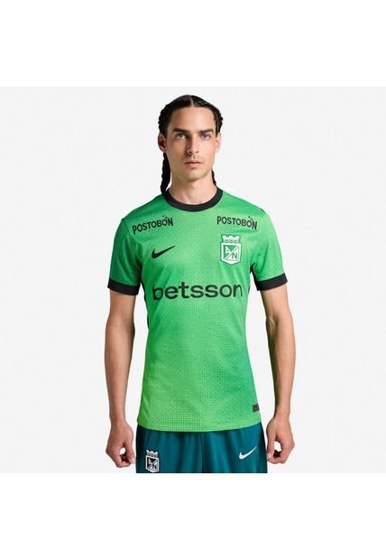 Nike Camiseta Nike Hombre Atlético Nacional Tercera 2025 Stadium -Verde Camiseta Adidas Hombre Atlético Nacional Tercera 2025 Stadium -Verde
