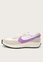 Tenis Lifestyle Blanco-Violeta-Gris Nike Waffle Debut de Nike