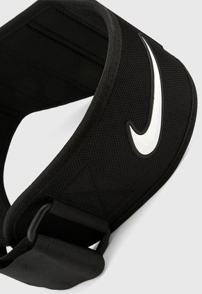 Cinturón para Pesas Negro-Blanco Nike Strength Lifting
