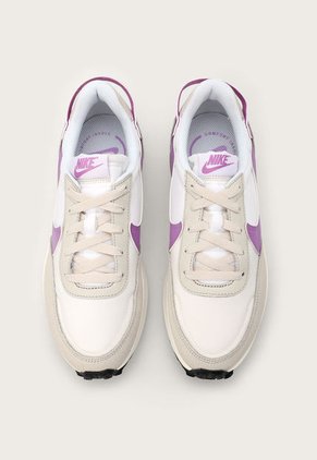 Tenis Lifestyle Blanco-Violeta-Gris Nike Waffle Debut