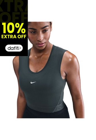 Camiseta Mujer Nike Pro Verde Nike