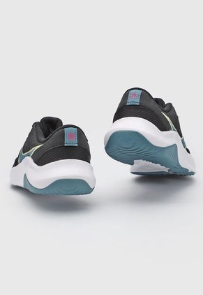 Tenis Training Negro-Amarillo-Azul Grisáceo Nike Nike Legend Essential 3 NN