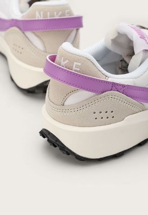 Tenis Lifestyle Blanco-Violeta-Gris Nike Waffle Debut