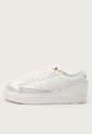 Tenis Lifestyle Marfil-Gris Nike Blazer Low Platform de Nike