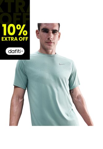 Camiseta Hombre Nike Stride Verde Nike