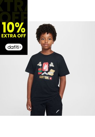 Camiseta Niños Nike Sportswear Negro Nike