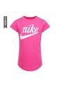 Camiseta Nike Nkg Script Futura Ss Tee Niña-Fucsia de Nike