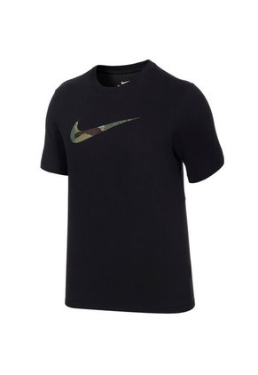 Camiseta Nike Camo Dri-FIT Para Hombre-Negro