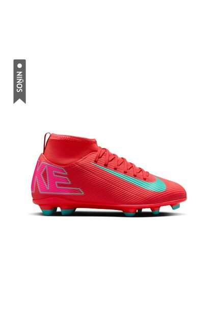 Guayos Nike Jr Superfly 10 Club Fg/Mg Niño-Rojo