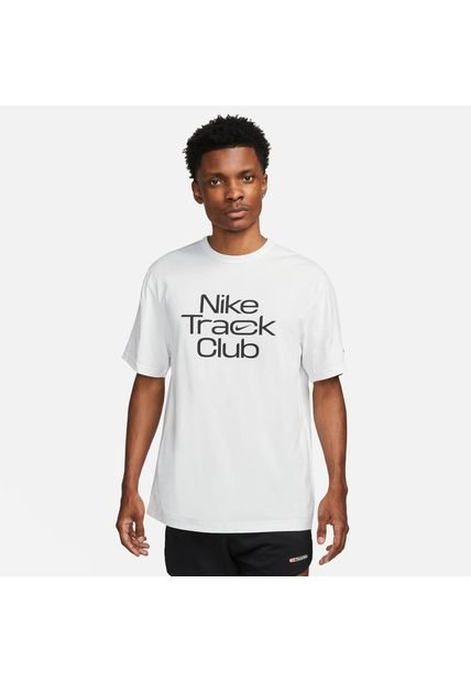 Camiseta Hombre Nike Track Club Blanco
