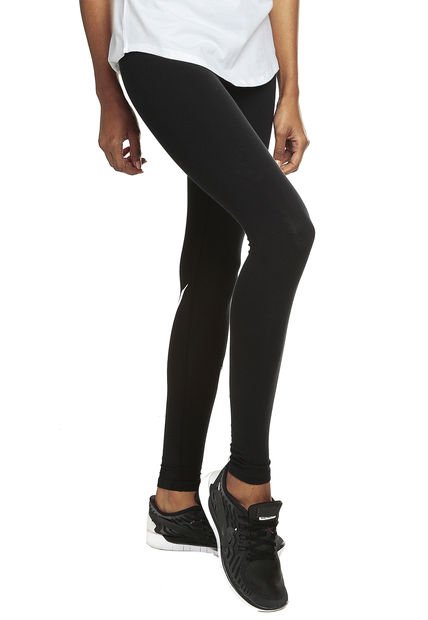 Leggings Negro Nike W Nsw Lggng Logo Club 