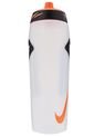 Caramañola Blanco-Negro-Naranja Nike Hyperfuel Water Bottle 32Oz de Nike