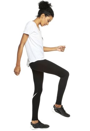 Leggings Negro Nike W Nsw Lggng Logo Club 