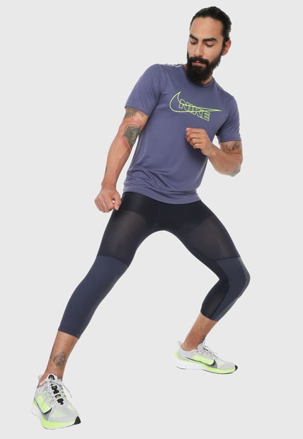 Pantalón Azul Nike BSLYR TGHT 3QT LV 2.0 Obsidian