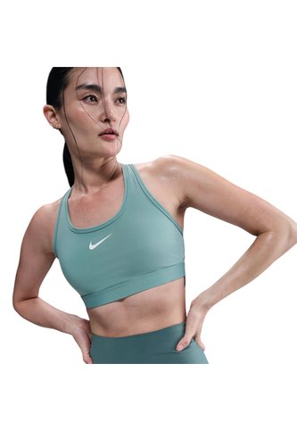 Top Nike Swoosh Medium Support Mujer-Verde Nike