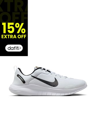Tenis Nike Flex Experience Rn 12 Hombre-Blanco/Negro Nike