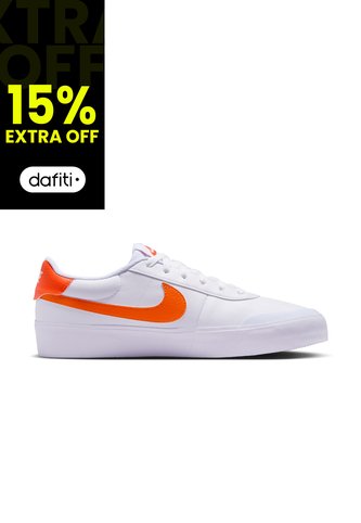 Tenis Nike Court Shot Hombre-Blanco/Naranja Nike