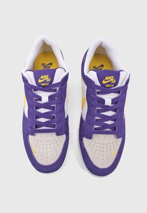 Tenis Lifestyle Blanco-Púrpura-Amarillo Nike SB Force 58