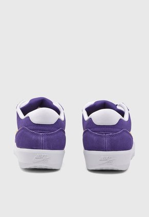 Tenis Lifestyle Blanco-Púrpura-Amarillo Nike SB Force 58