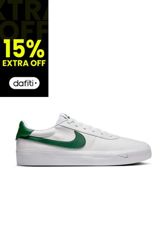 Tenis Nike Court Shot Hombre-Blanco/Verde Nike