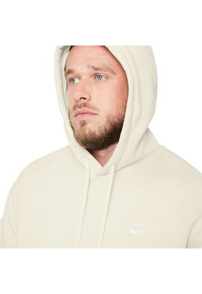 Hoodie Nike Sportswear Club Fleece-Beige