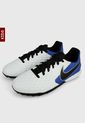 Guayo Azul-Blanco-Negro Nike Kids Jr Tiempo Legend 8 Academy Tf de Nike