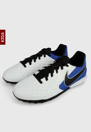 Guayo Azul-Blanco-Negro Nike Kids Jr Tiempo Legend 8 Academy Tf