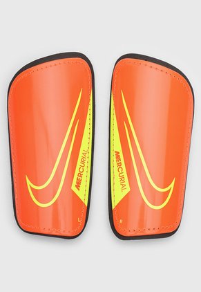 Canilleras Fútbol NIKE Mercurial Hardshell Naranja