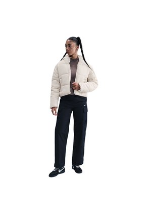 Chaqueta Nike Sportswear Classic Puffer Mujer-Beige