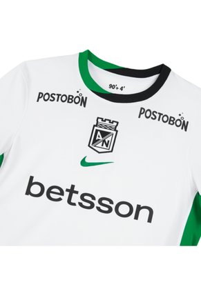 CAMISETA NIKE MUJER ATLÉTICO NACIONAL VISITANTE 2026 HV3921-100 Talla M