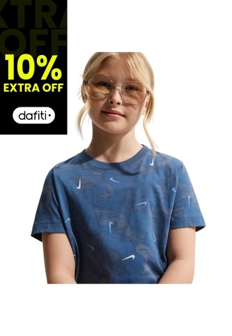 Camiseta Nike Sportswear Niño-Azul Nike