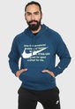 Hoodie Azul-Blanco Nike Swoosh po f de Nike