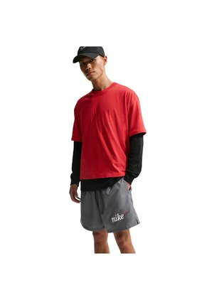 Pantaloneta Nike Club Woven Flow Hombre-Gris