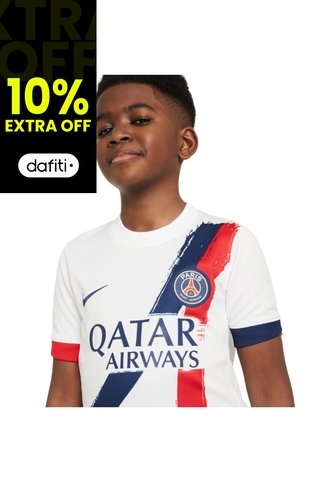 Camiseta Nike Paris Saint-Germain 2025/26 Niño-Blanco Nike