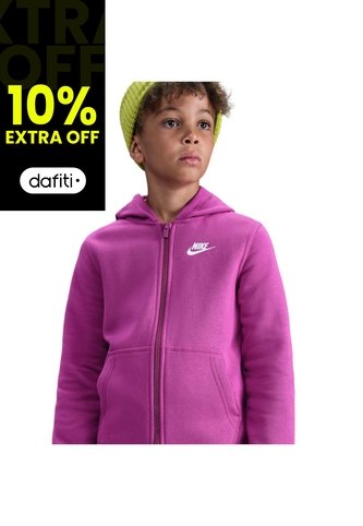 Chaqueta Nike Sportswear Club Niña-Fucsia Nike