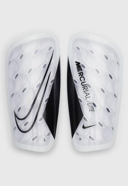 Canilleras Fútbol NIKE Mercurial Lite Blanco