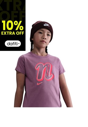 Camiseta Nike Sportwear Graphic Star Fs Niño-Morado Nike