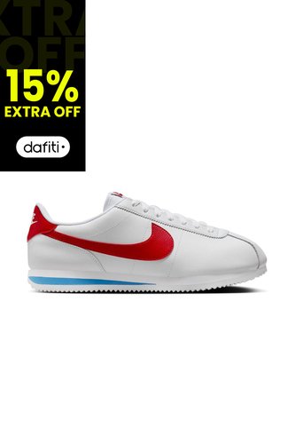 Tenis Nike Cortez Leather-Blanco/Rojo/Azul Nike