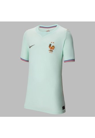 Camiseta Nike Francia Visitante 2026 Fan - Verde - Kids Nike