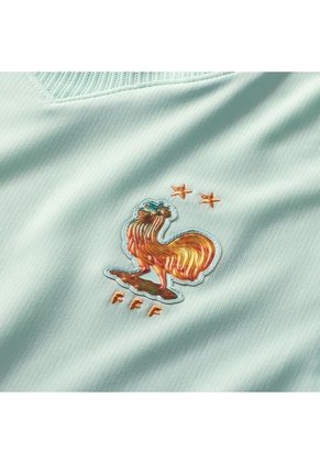 Camiseta Nike Francia Visitante 2026 Fan - Verde - Kids
