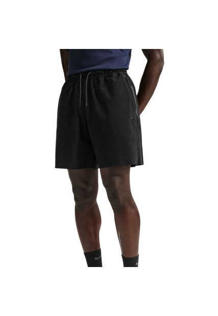 Pantaloneta Nike Tech Shori Knit Hombre-Negro