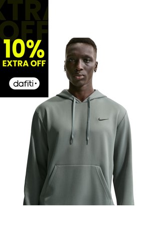 Hoodie Nike Flex Hombre-Verde Grisoso Nike