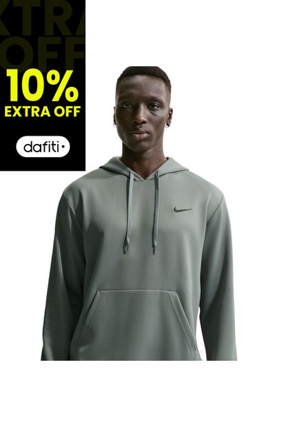 Hoodie Nike Flex Hombre-Verde Grisoso