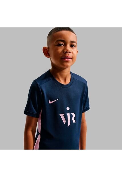 Camiseta Nike Kids Vinicius Jr - Azul