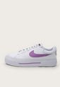 Tenis Lifestyle Blanco-Violeta Nike Court Legacy Lift de Nike