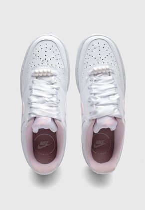 Tenis Lifestyle NIKE Court Vision Low Blanco