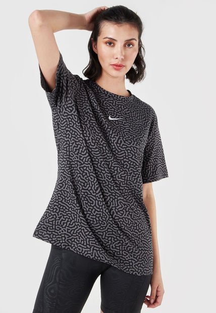 Camiseta Negro-Gris Nike Sportswear