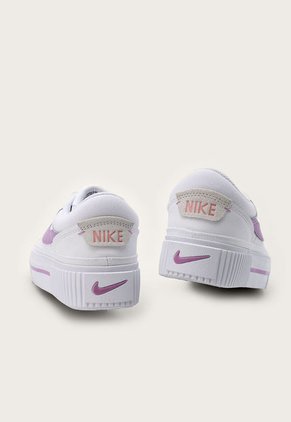 Tenis Lifestyle Blanco-Violeta Nike Court Legacy Lift