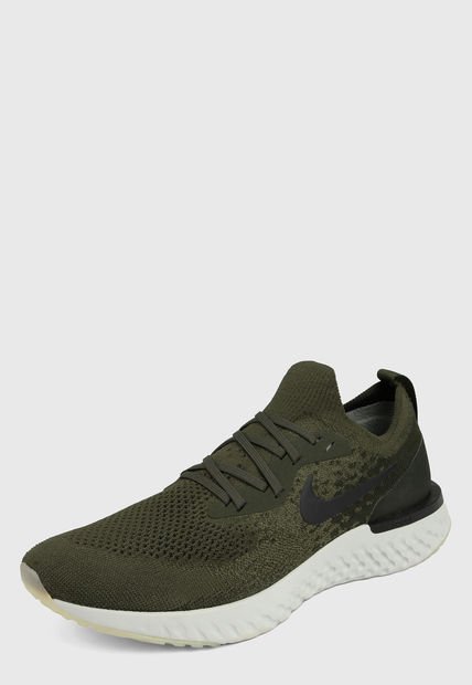 Nike Epic React Flyknit Verde Tenis Nike Nike Epic React Flyknit